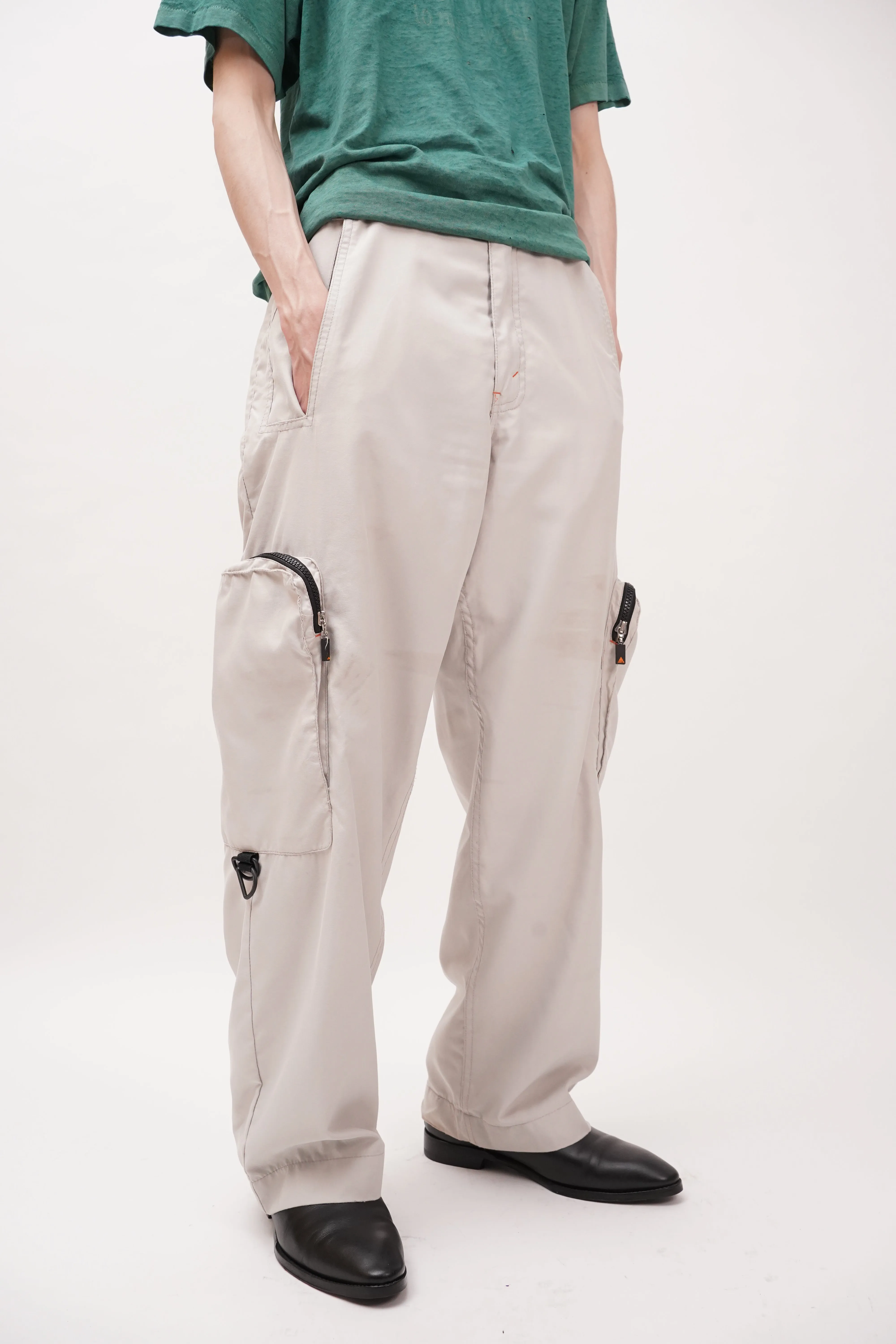 2000's "Levi's Silver Tab" -Polyester Cargo Pants-