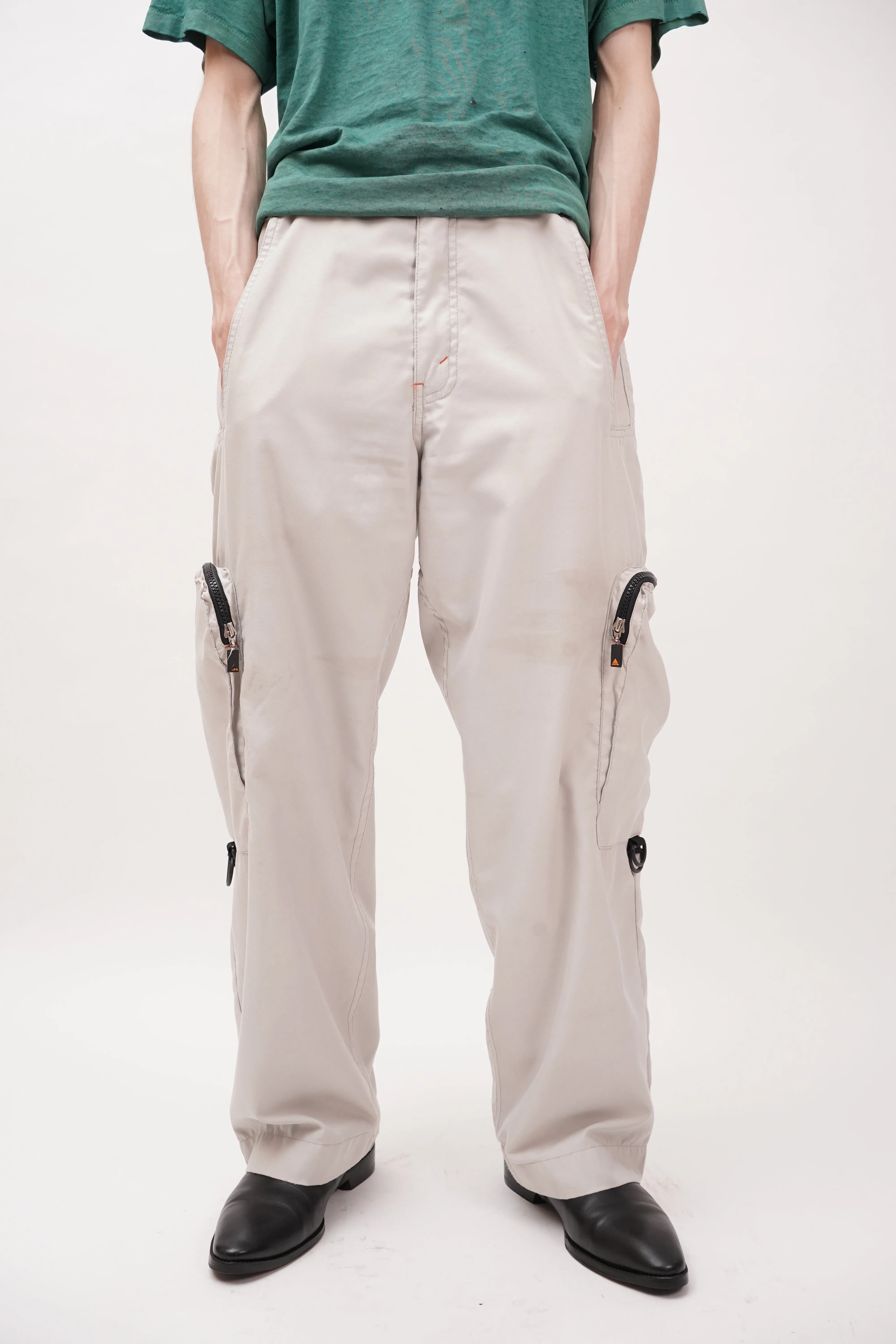 2000's "Levi's Silver Tab" -Polyester Cargo Pants-