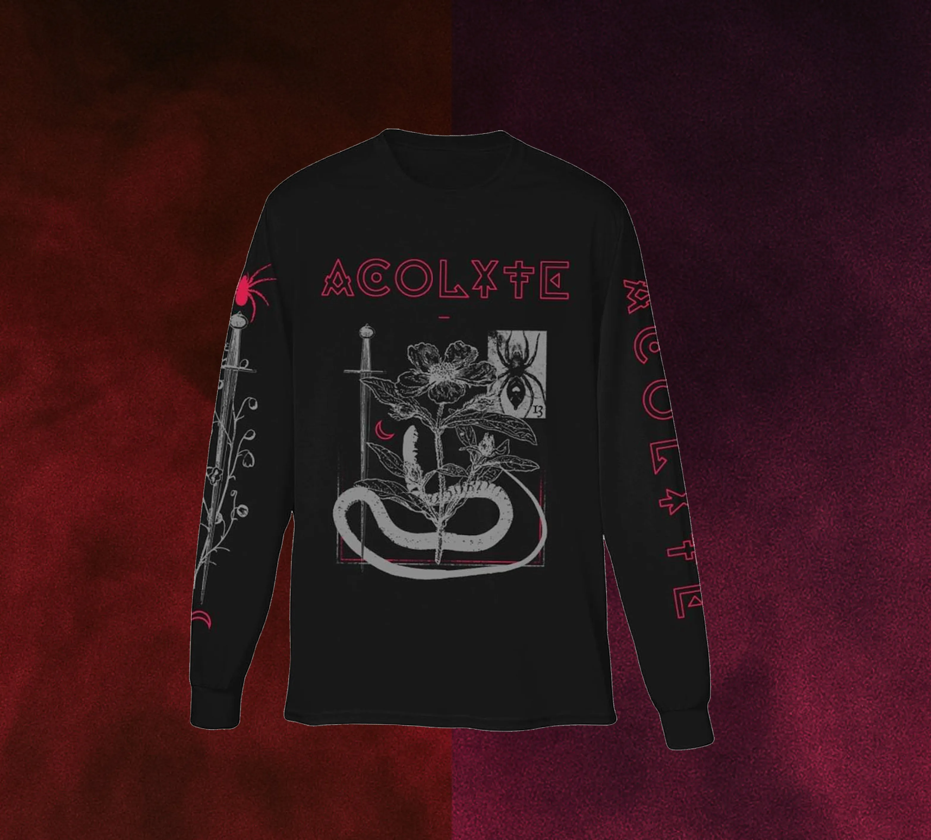 ACOLYTE // ENTROPY - LONG SLEEVE SHIRT