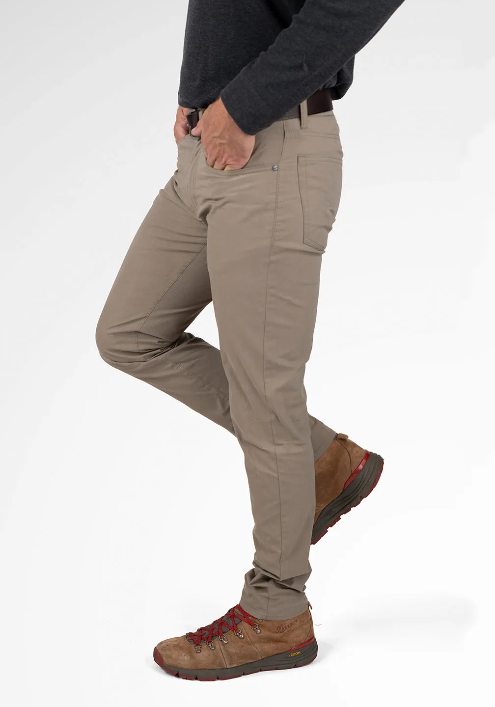 Airotec® Slim-Fit Cotton/Nylon Canvas 5 Pocket Pant