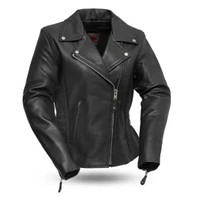 Allure - Women's Leather Motorcycle Jacket