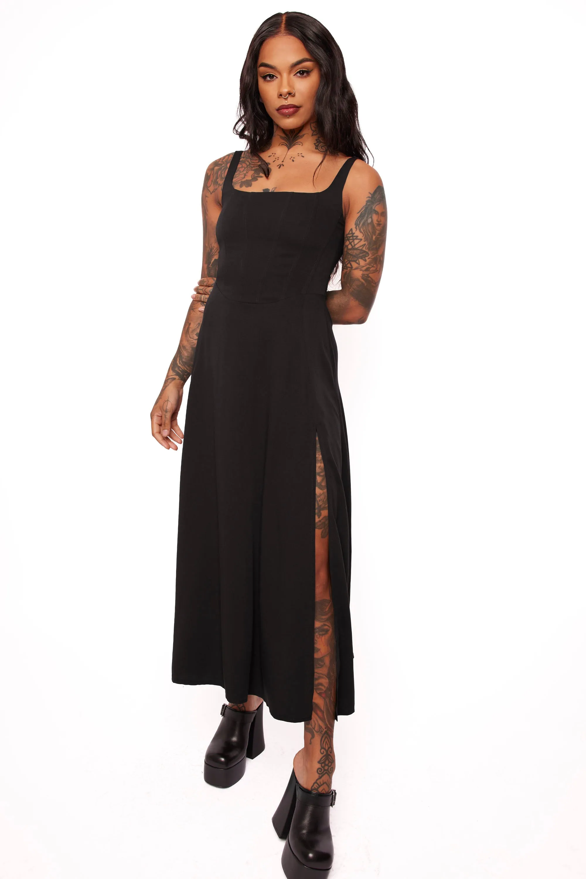 Alyx Corset Midi Dress