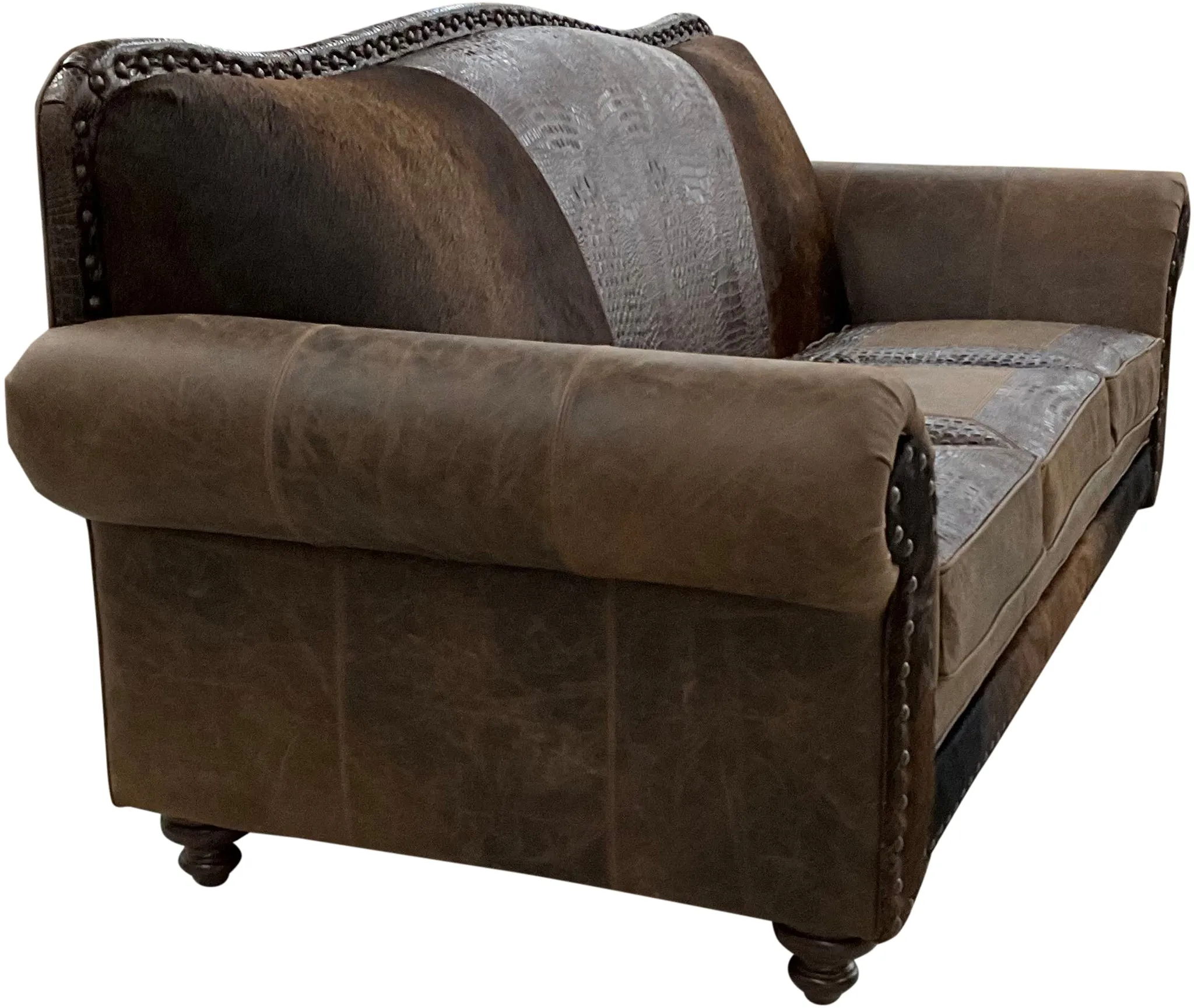 Arroyo Ridge Western Cushion Sofa