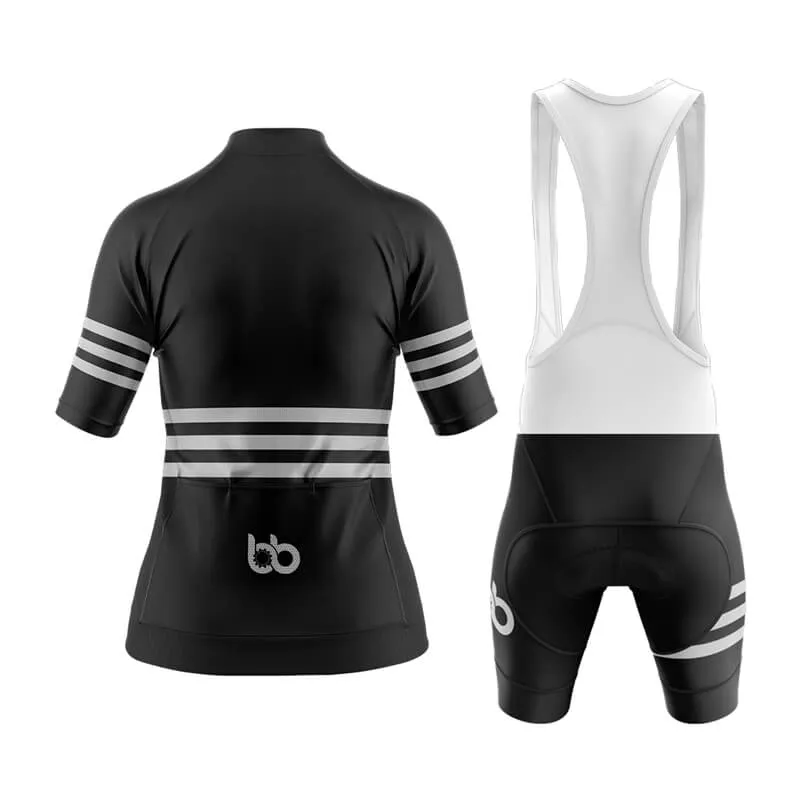 Bicycle Booth Stripes (Black) Aero Cycling Kit