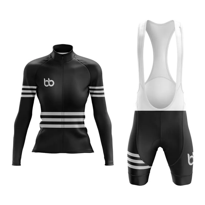 Bicycle Booth Stripes (Black) Aero Cycling Kit