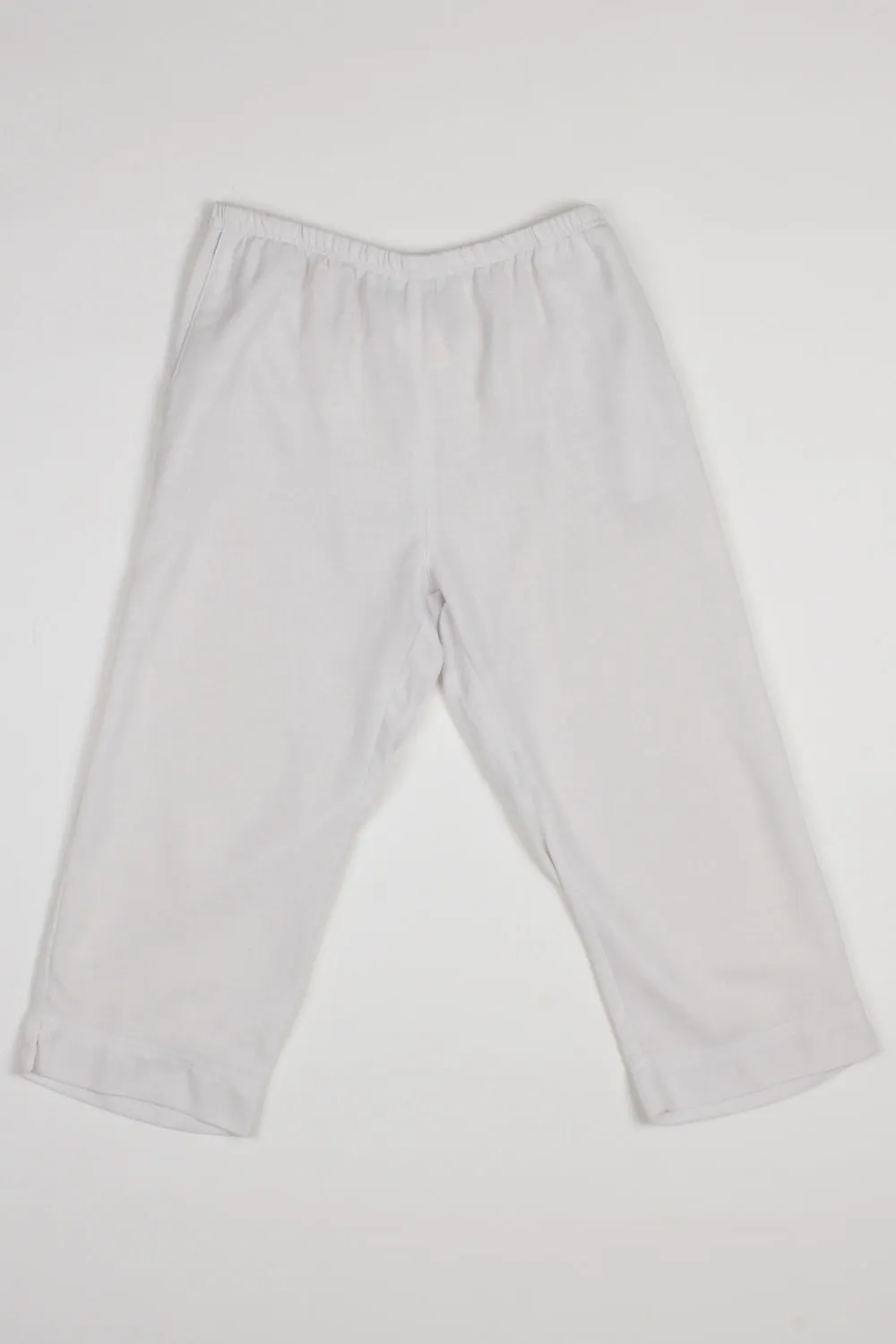 Black Pepper White Cropped Pants 10