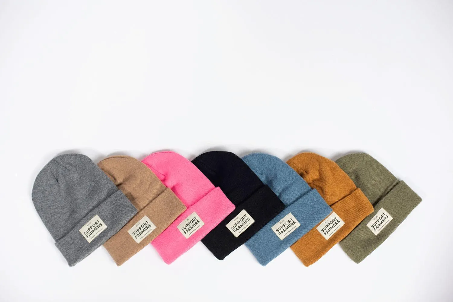 Black ‘Support Farmers’ Beanie