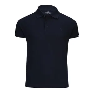 BLUE BASIC SHORT SLEEVE BOYS POLO TEE