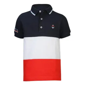 BOYS MULTICOLOUR SHORT SLEEVE POLO