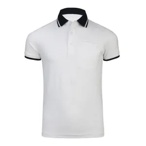 BOYS WHITE SHORT SLEEVE POLO TEE