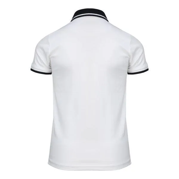 BOYS WHITE SHORT SLEEVE POLO TEE