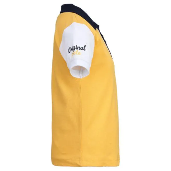 BOYS YELLOW POLO TSHIRT