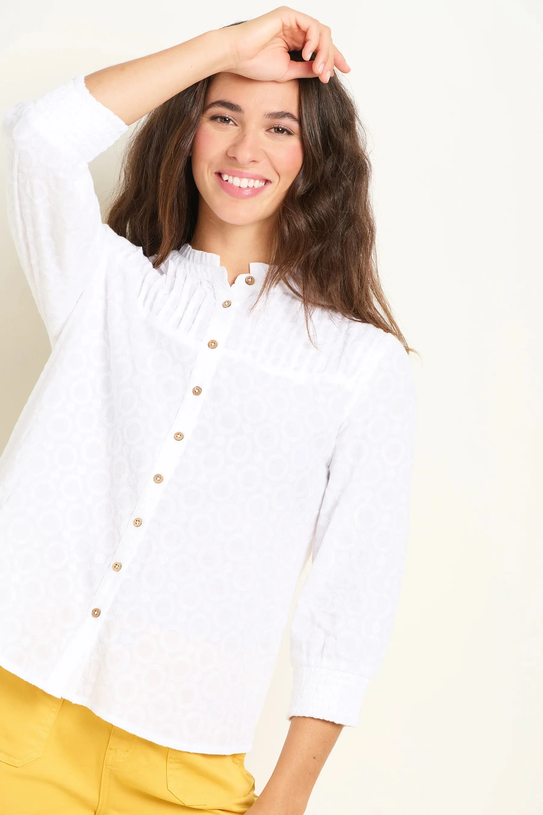 Brakeburn - Maisie Blouse White