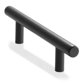 Cabinet Pull Matte Black (3-3/4" Hole Centers) - 10 Pack- Cauldham