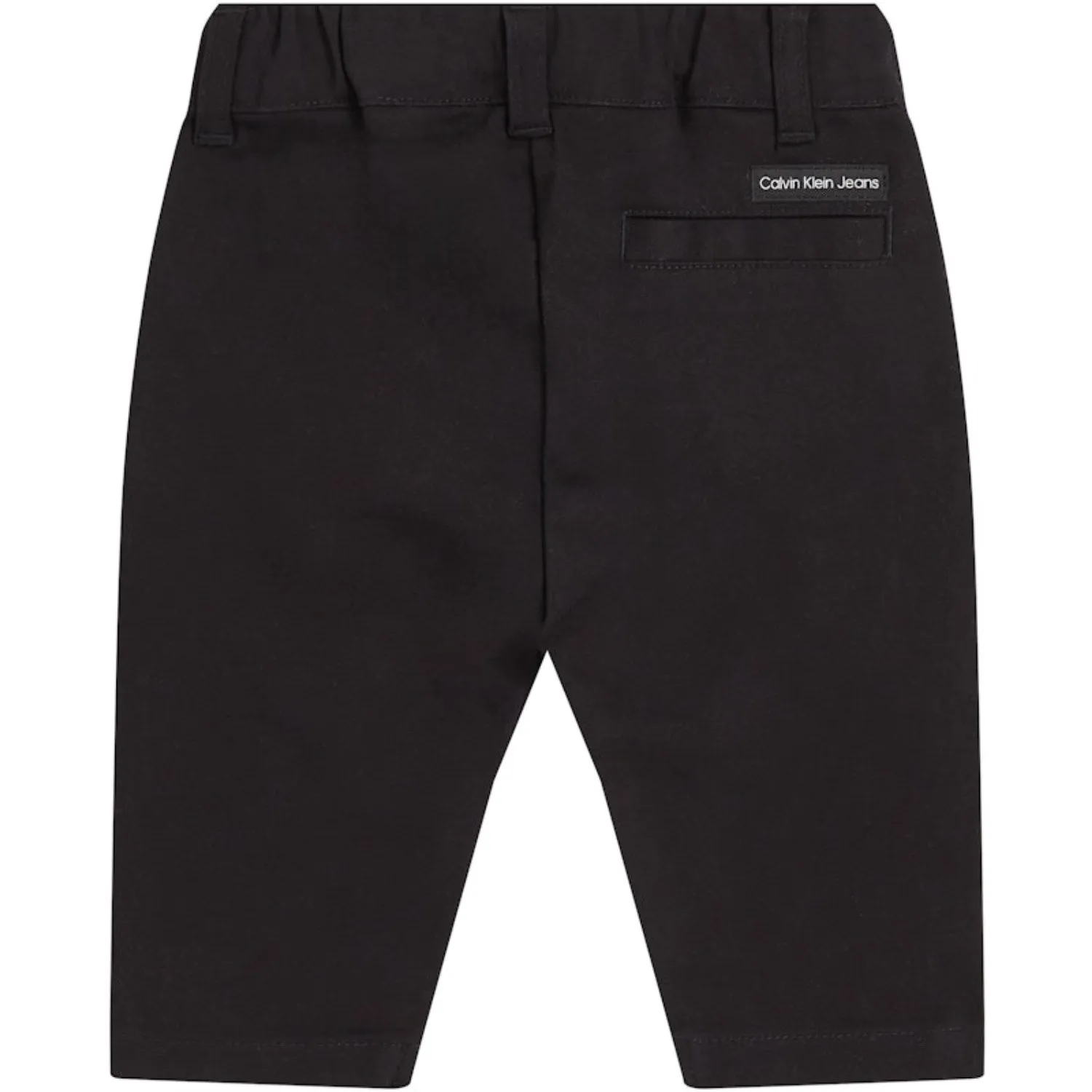 Calvin Klein Ck Black Cotton Woven Chino Pants