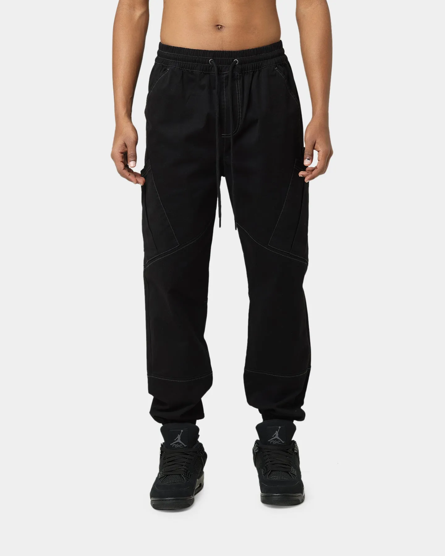 Carré Solution Cargo Joggers Black