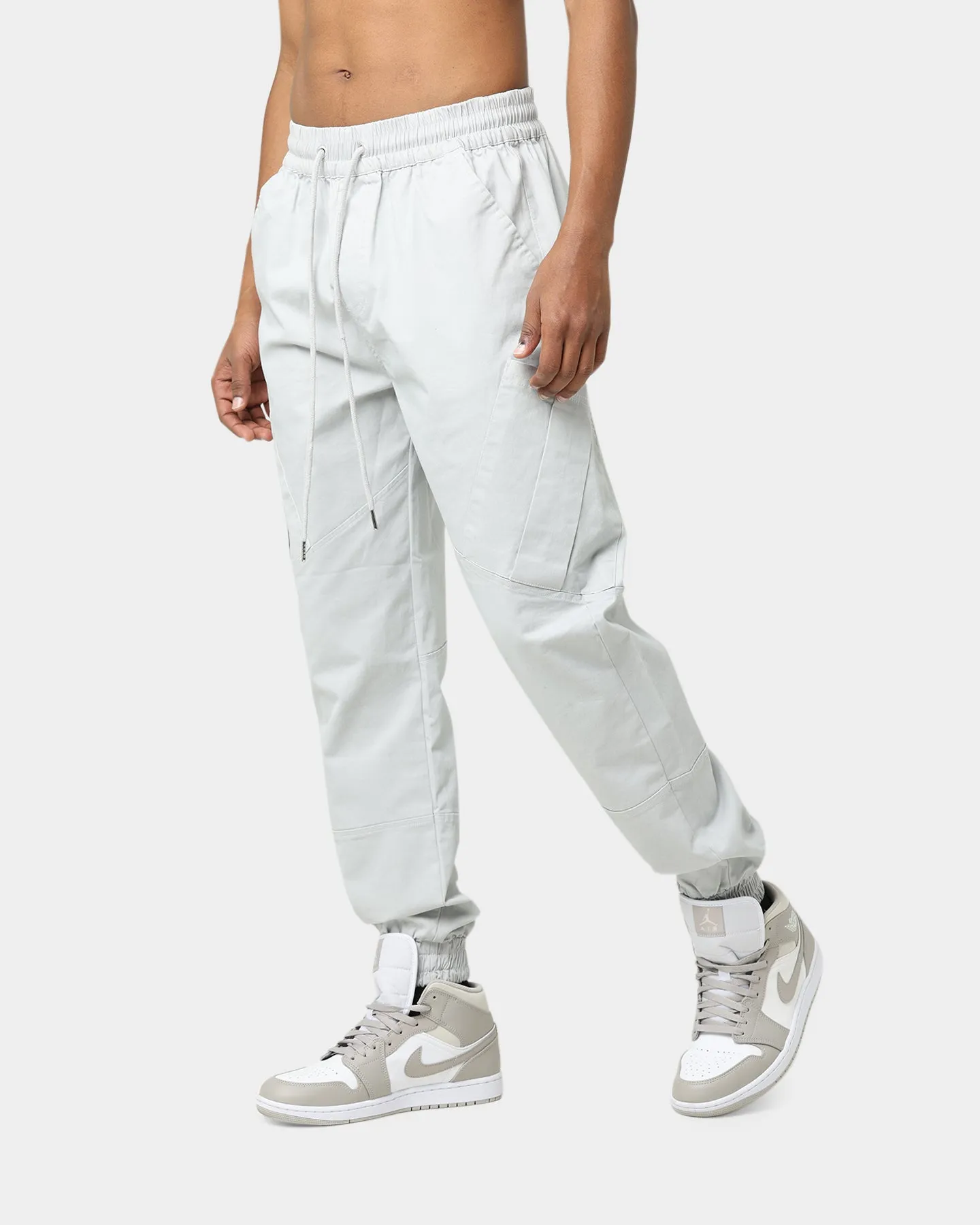 Carré Solution Cargo Joggers Grey