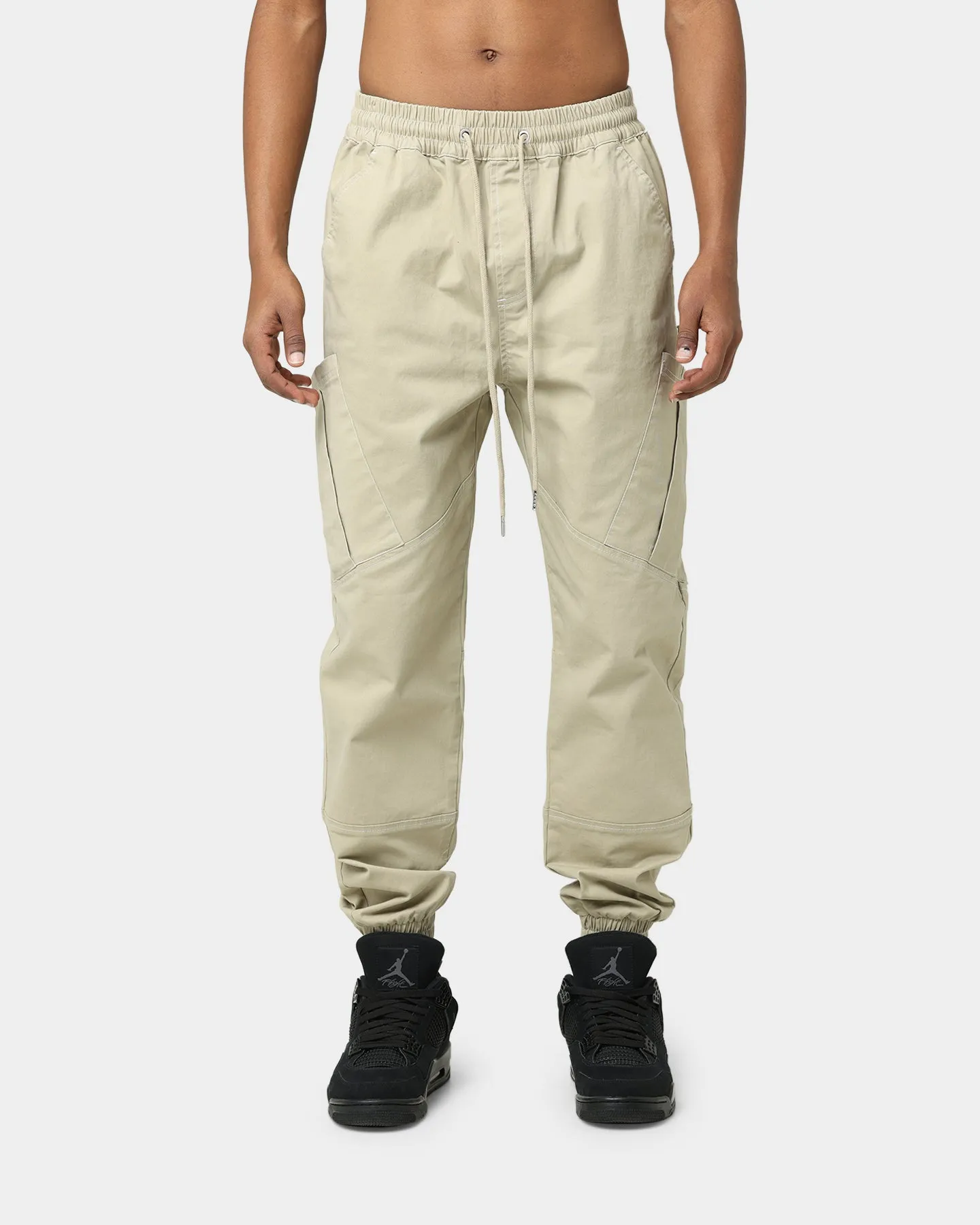 Carré Solution Cargo Joggers Stone