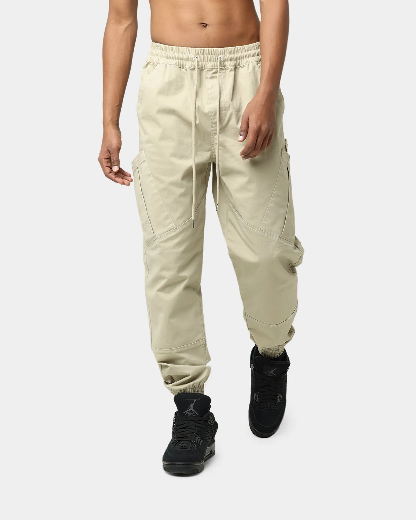 Carré Solution Cargo Joggers Stone