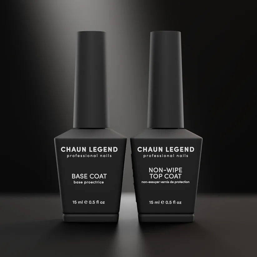 Chaun Legend Non-Wipe Top Coat   Base Coat Duo