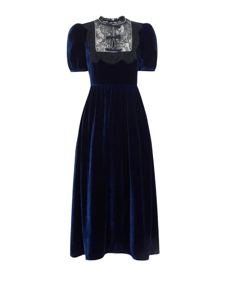 Cherie Dress in Sapphire