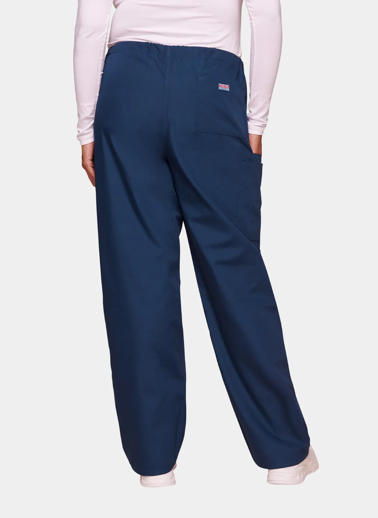 Cherokee Unisex Drawstring Scrub Trousers - Navy