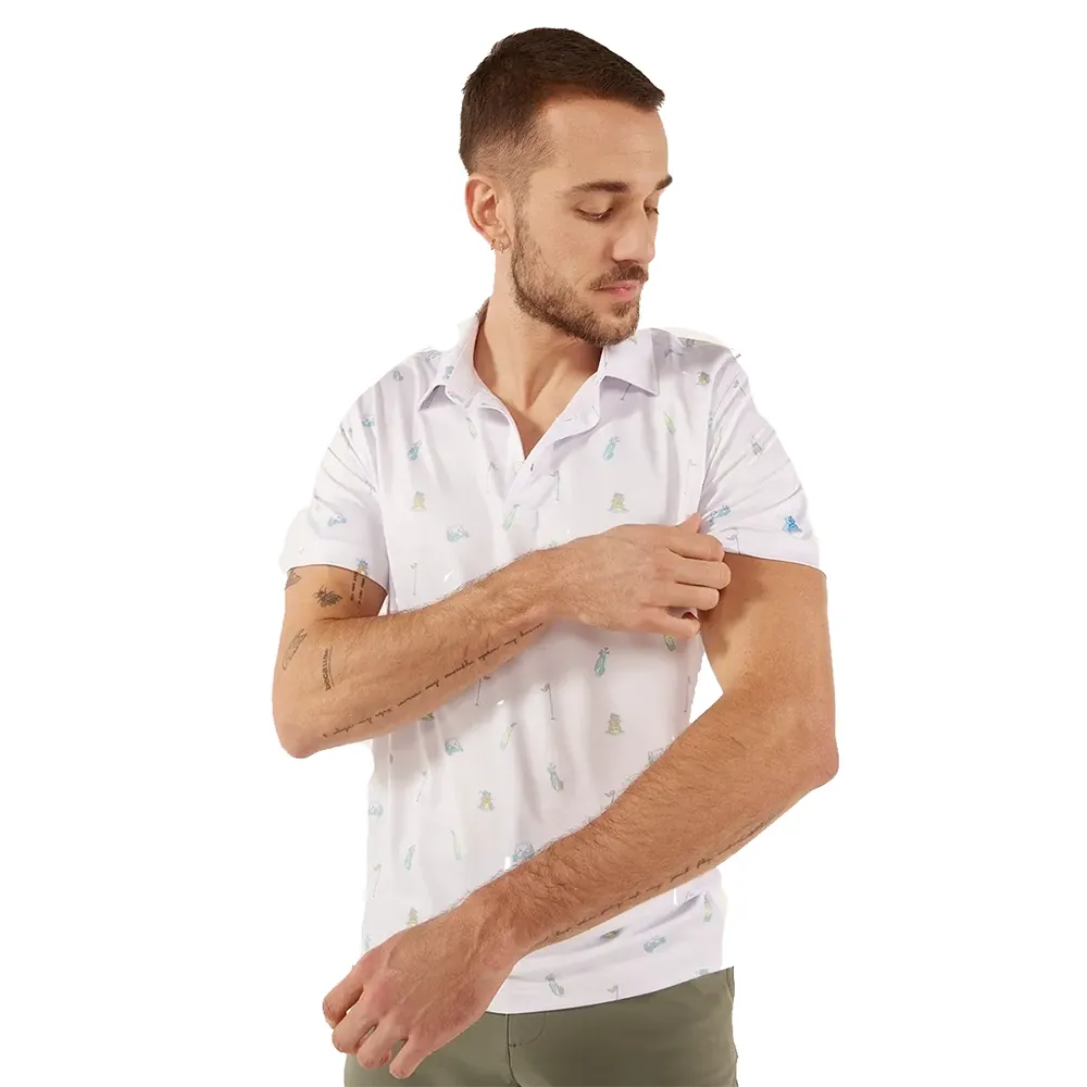 Chubbies Men's The Sweet Tea Performance Polo 2.0