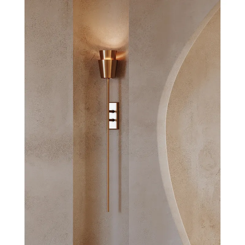 Corbett 457-01 Buenos Aires 1-lt 44" Tall Wall Sconce