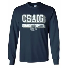 Craig Colts - Shadow Stripe Long Sleeve T-Shirt