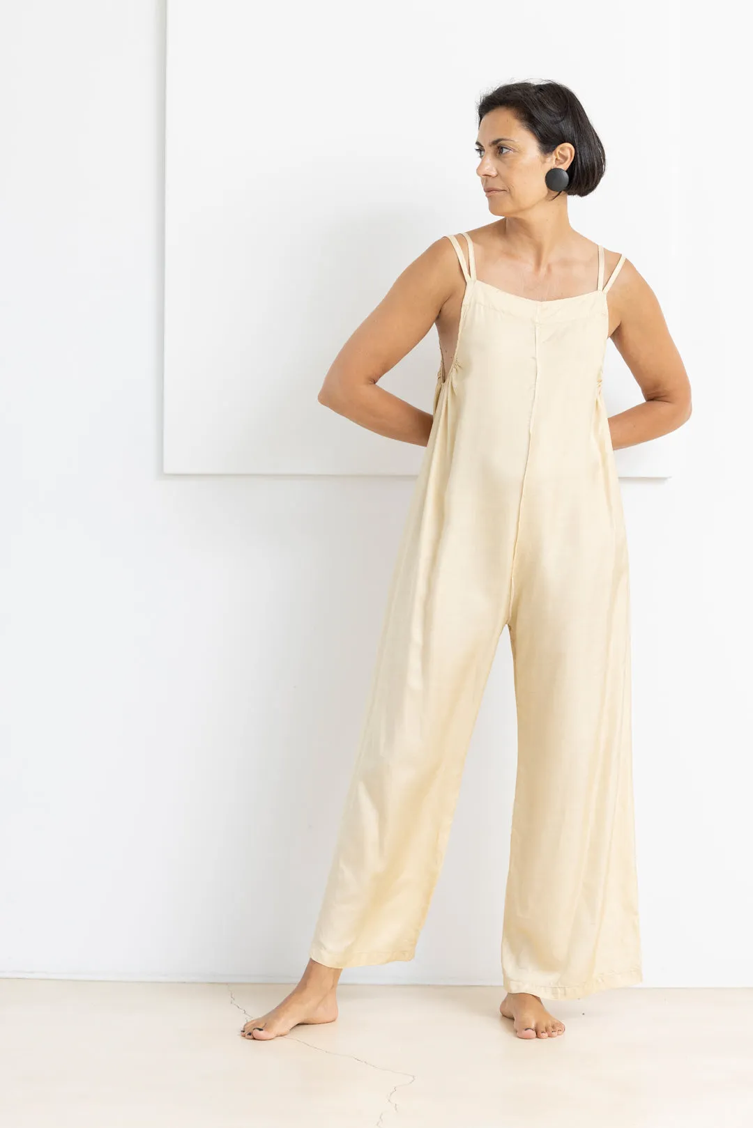 DAUB JUMPSUIT BEIGE