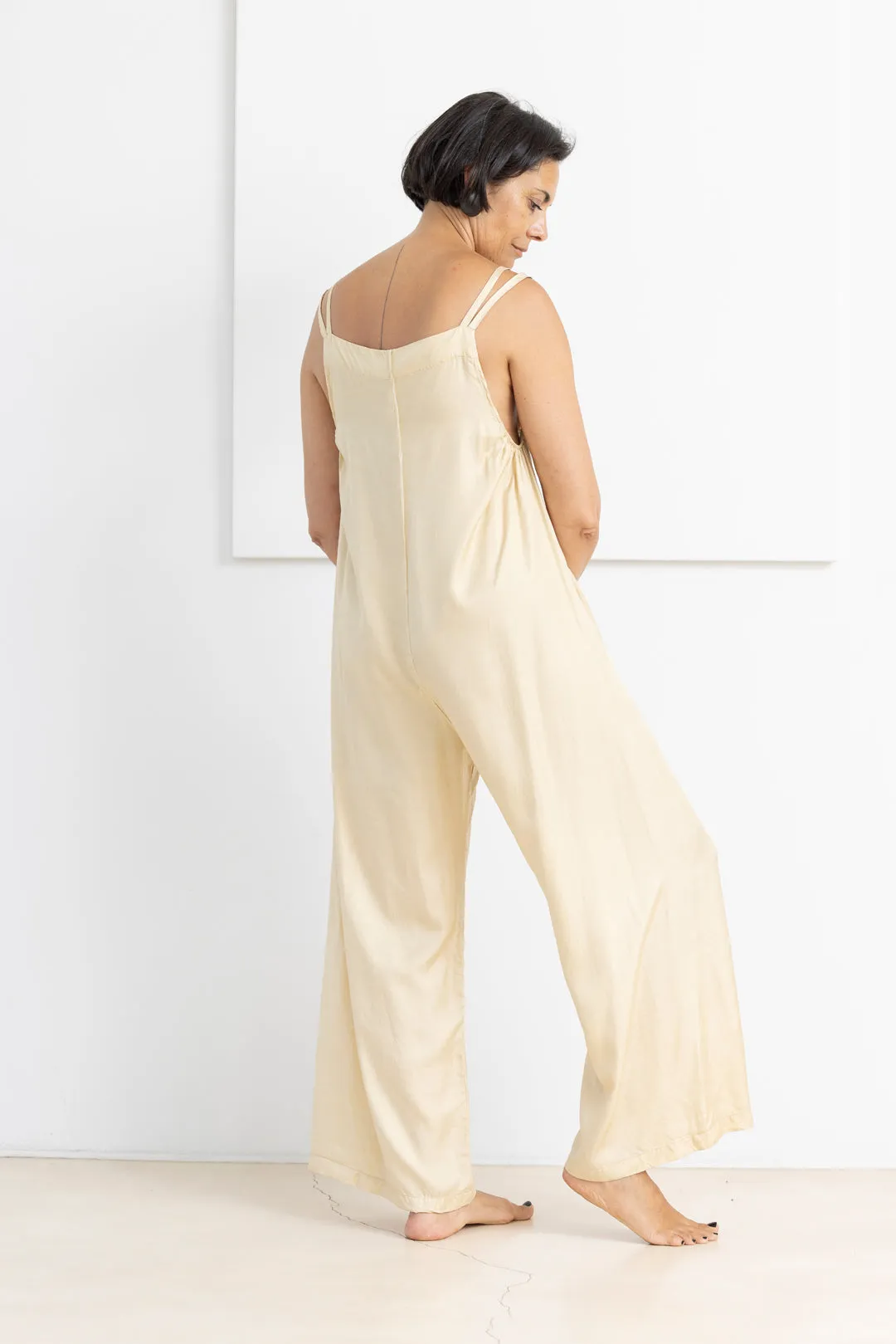 DAUB JUMPSUIT BEIGE