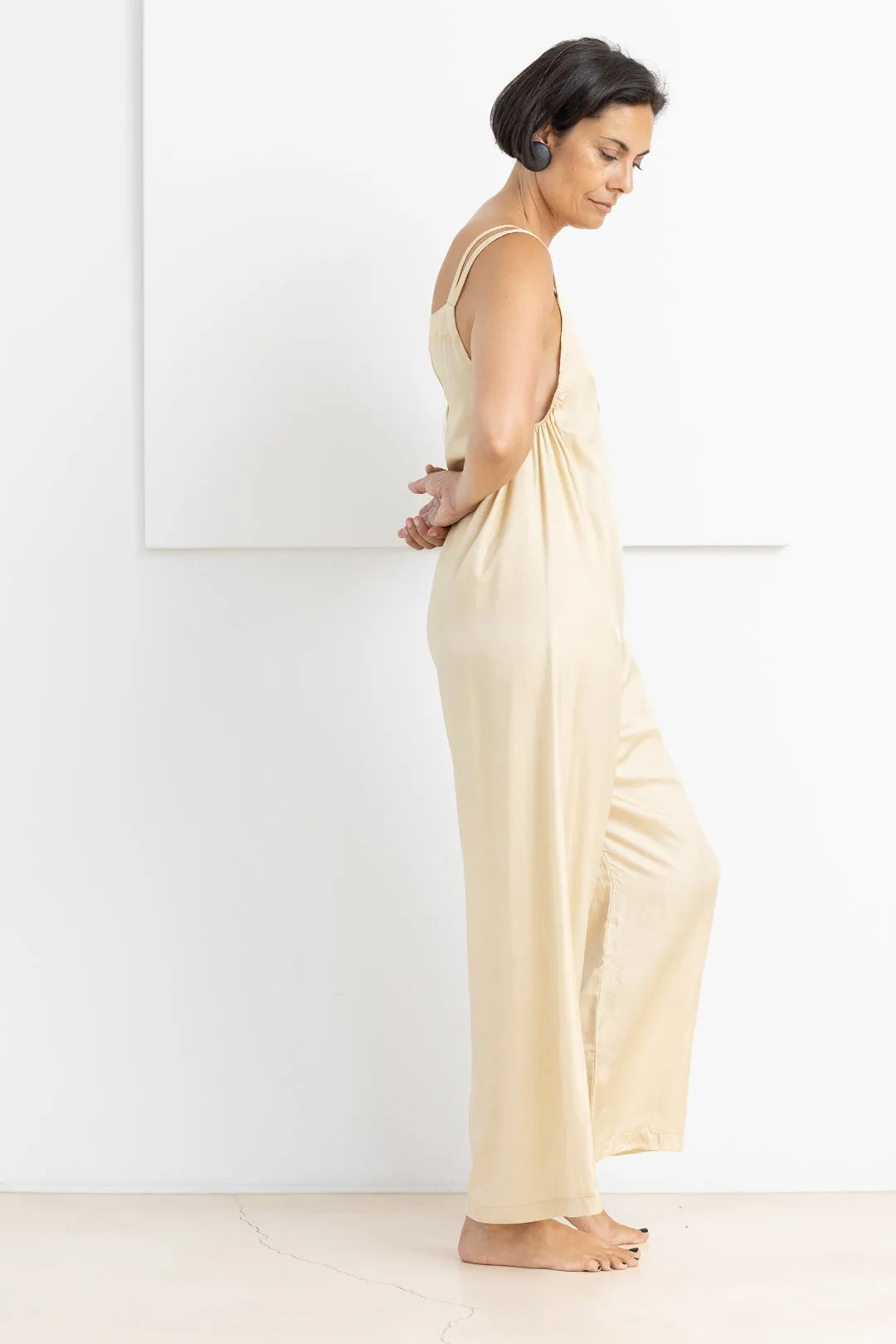 DAUB JUMPSUIT BEIGE