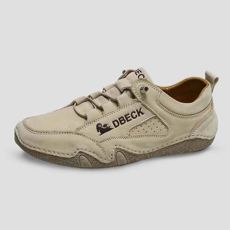 Dbeck® UrbanClassic: Vintage Leather Casual Shoes For Leisure And Everyday