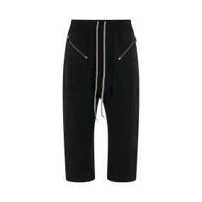 DRKSHDW Strobe Cargo Cropped Woven Pants in Black