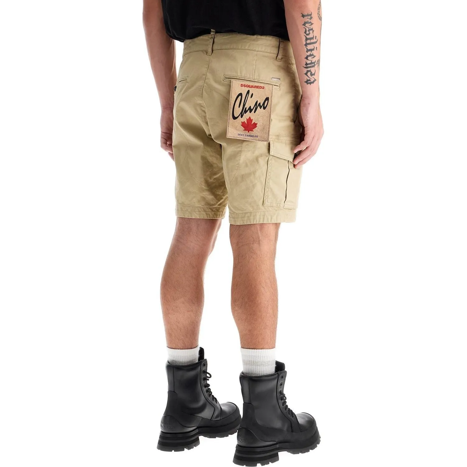 Dsquared2 sexy cargo bermuda shorts for