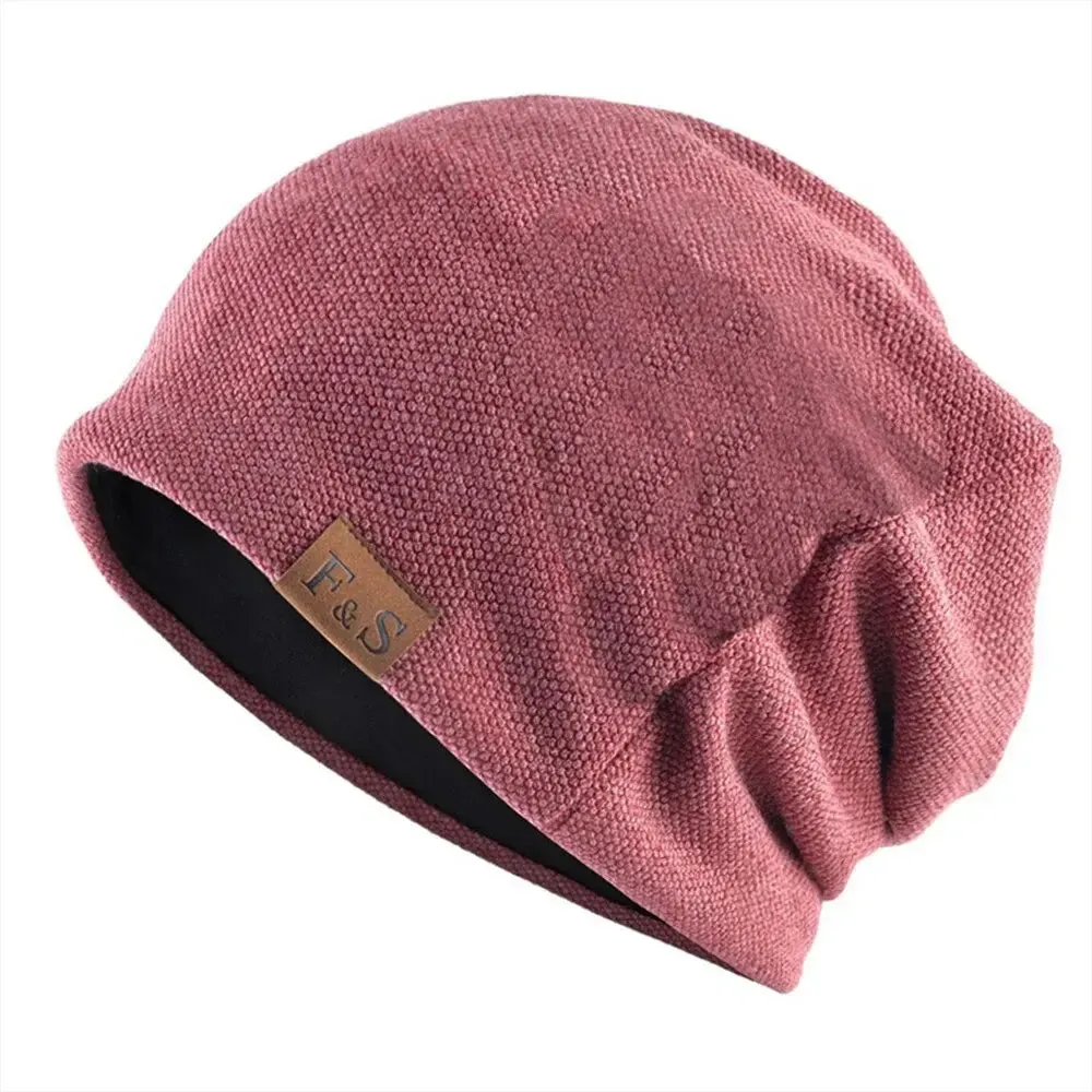 Elderly Woolen Nightcap for Bald Seniors – Warm, Knitted, All-Season Hat