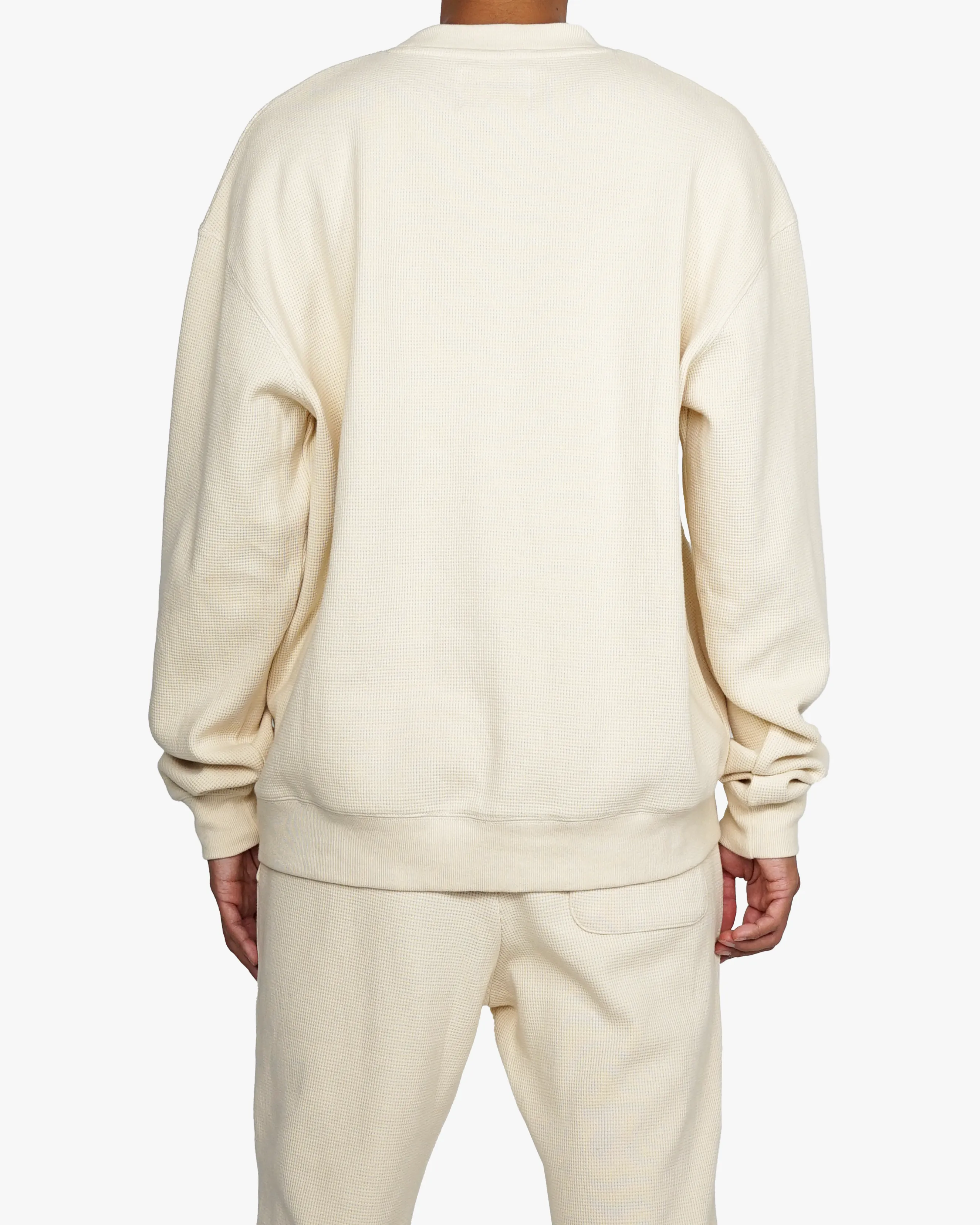 EPTM THERMAL SWEATSHIRT-CREAM