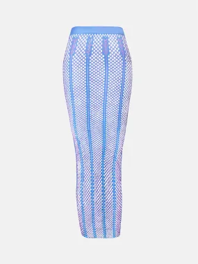 Fortune Skirt Crypto Blue