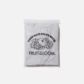 Fruit of the Loom x Unused T-shirt - Grey (2 Pack)