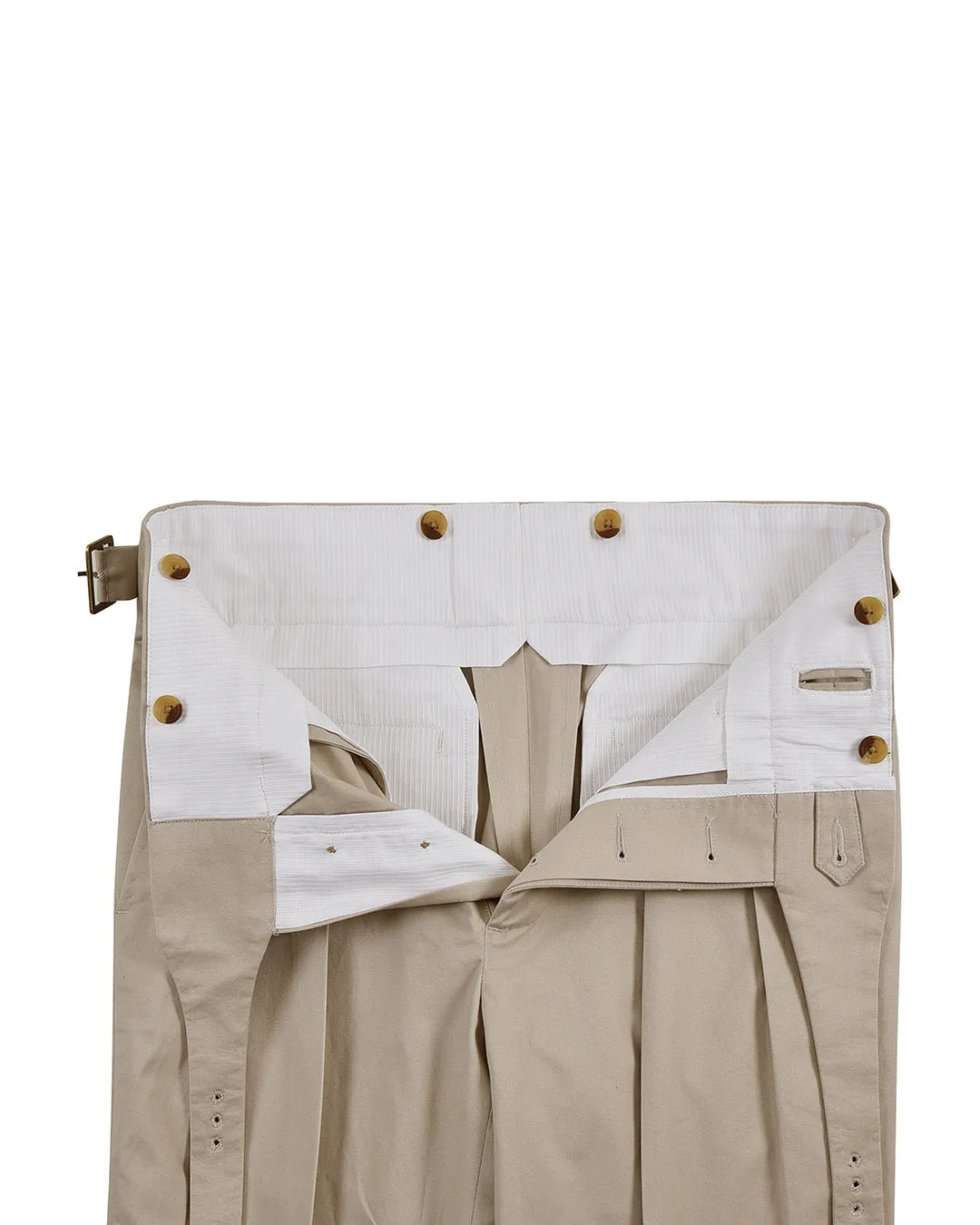 Gurkha Pants in Light Khaki Chino