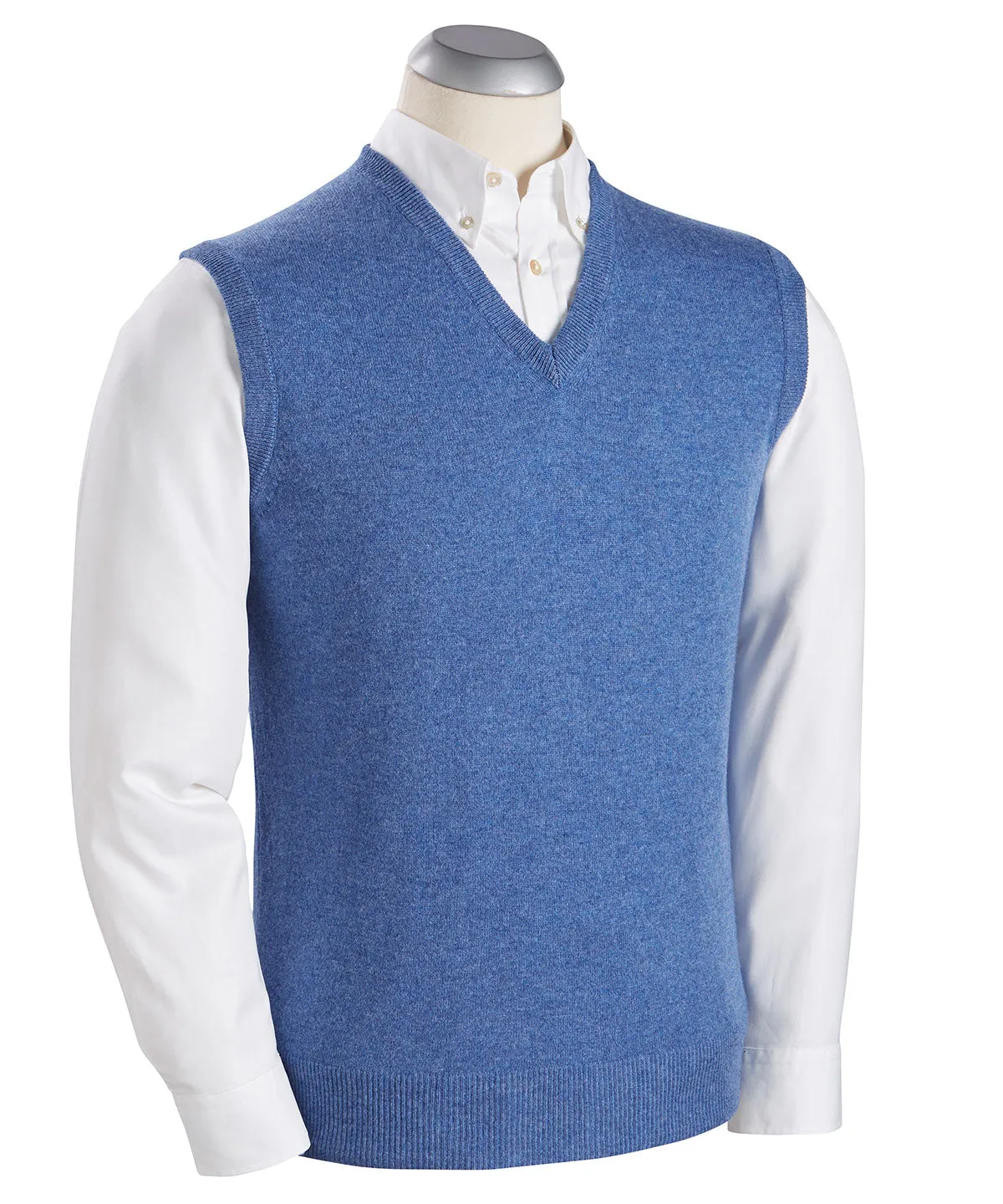 Heritage Italian 100% Cashmere V-Neck Vest