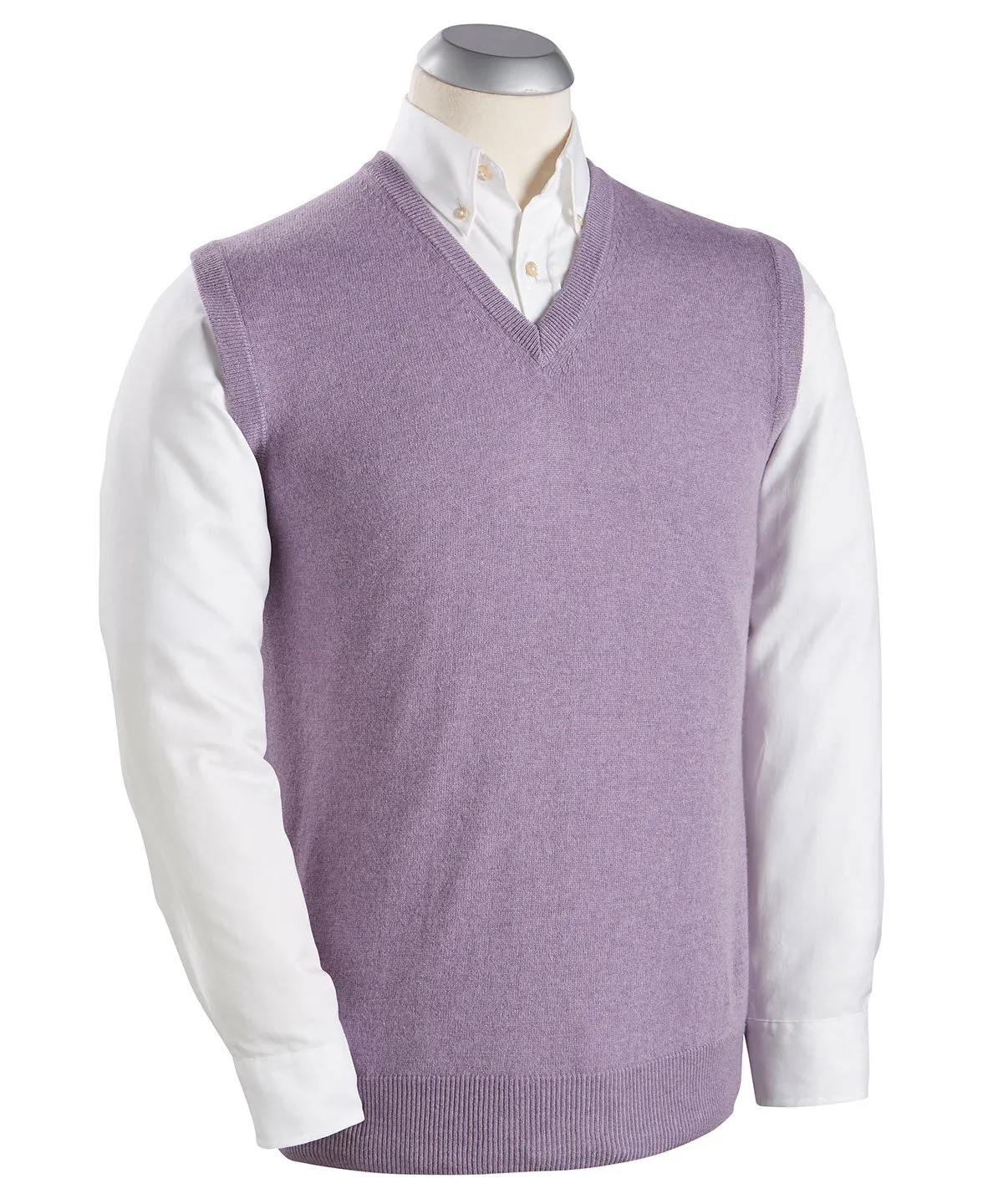 Heritage Italian 100% Cashmere V-Neck Vest