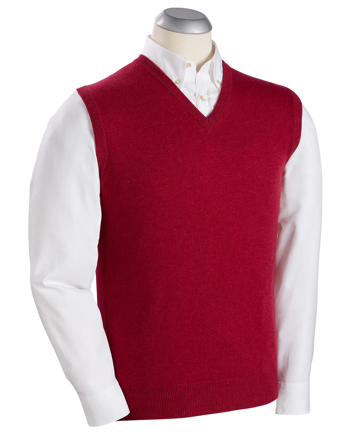 Heritage Italian 100% Cashmere V-Neck Vest