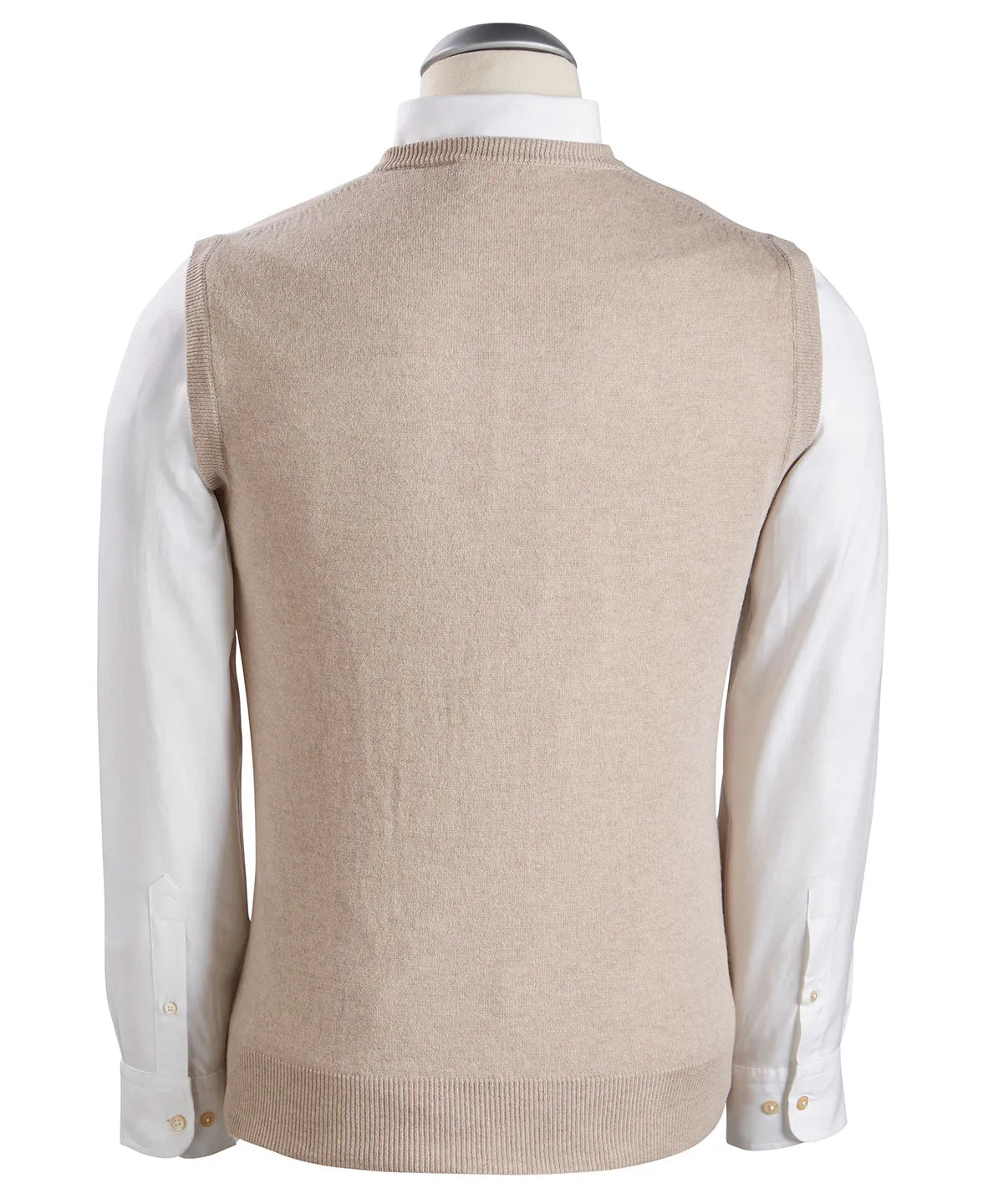 Heritage Italian 100% Cashmere V-Neck Vest