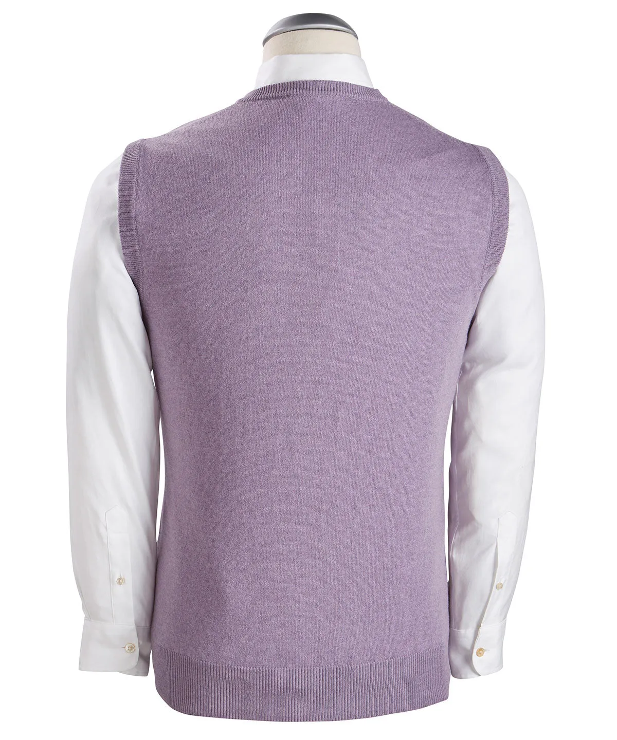 Heritage Italian 100% Cashmere V-Neck Vest