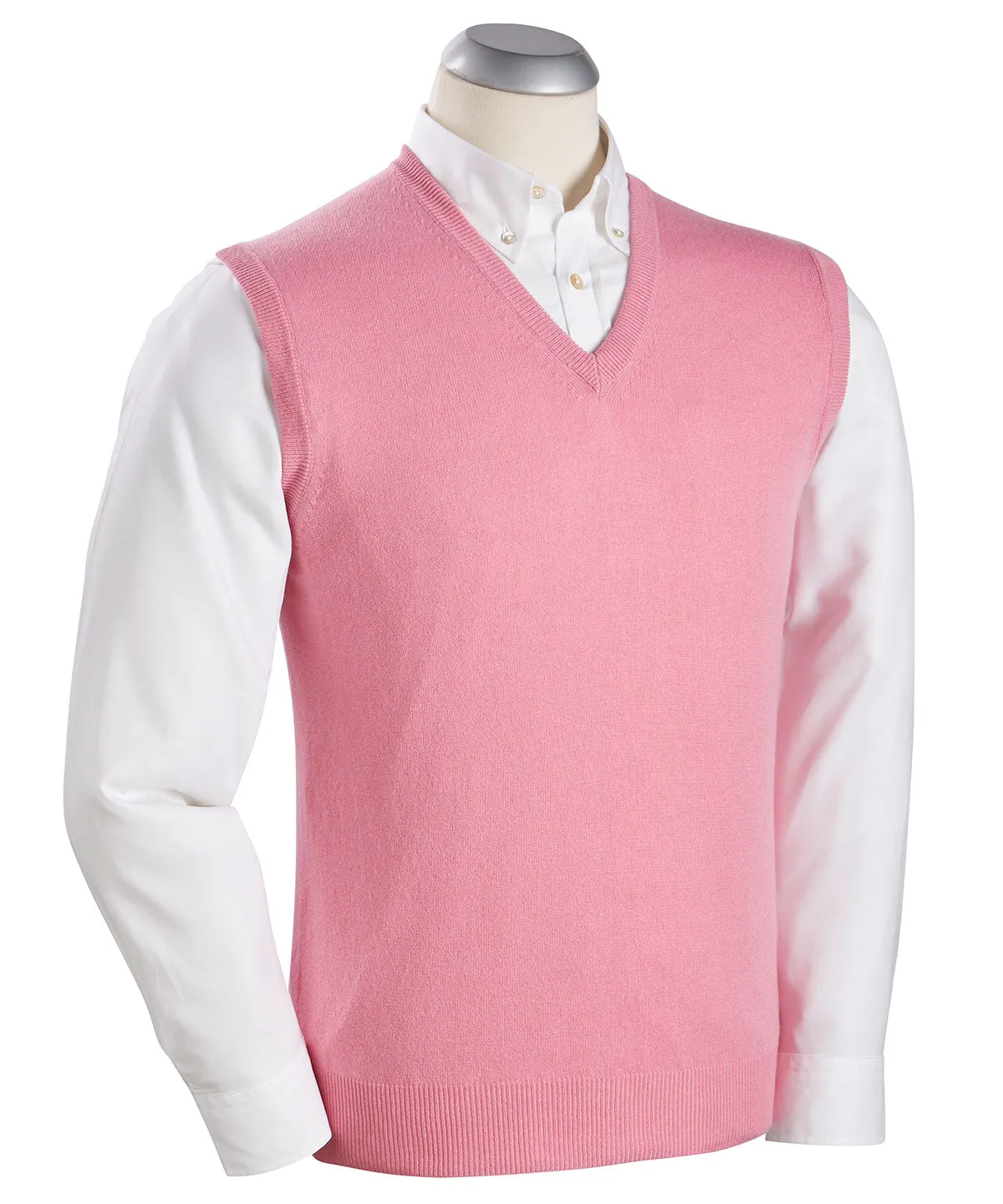 Heritage Italian 100% Cashmere V-Neck Vest