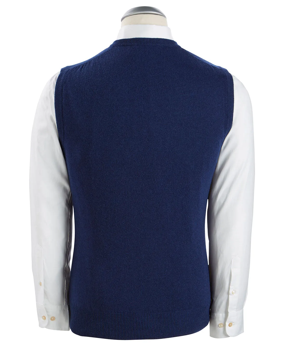 Heritage Italian 100% Cashmere V-Neck Vest