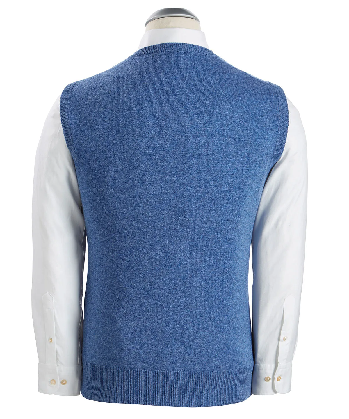 Heritage Italian 100% Cashmere V-Neck Vest