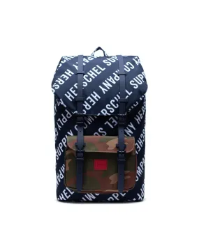 HERSCHEL LITTLE AMERICA ROLL CALL PEACOAT/WOODLAND CAMO