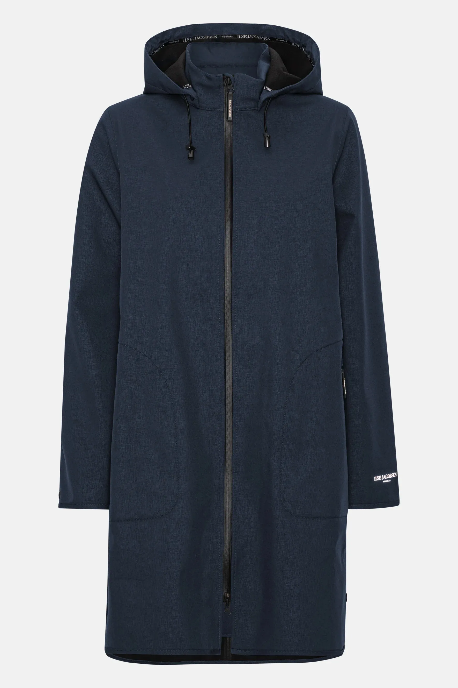 Ilse Jacobsen Raincoat Rain128 in Dark Indigo